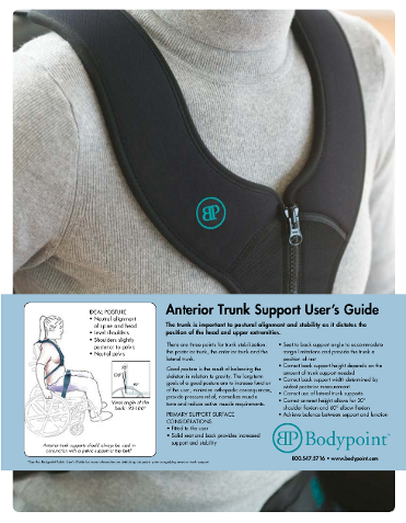 Anterior Trunk Support